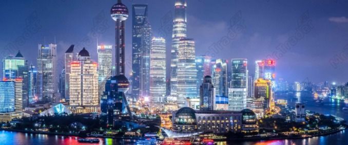 Vue de la ville de Shanghai : ville futuriste !